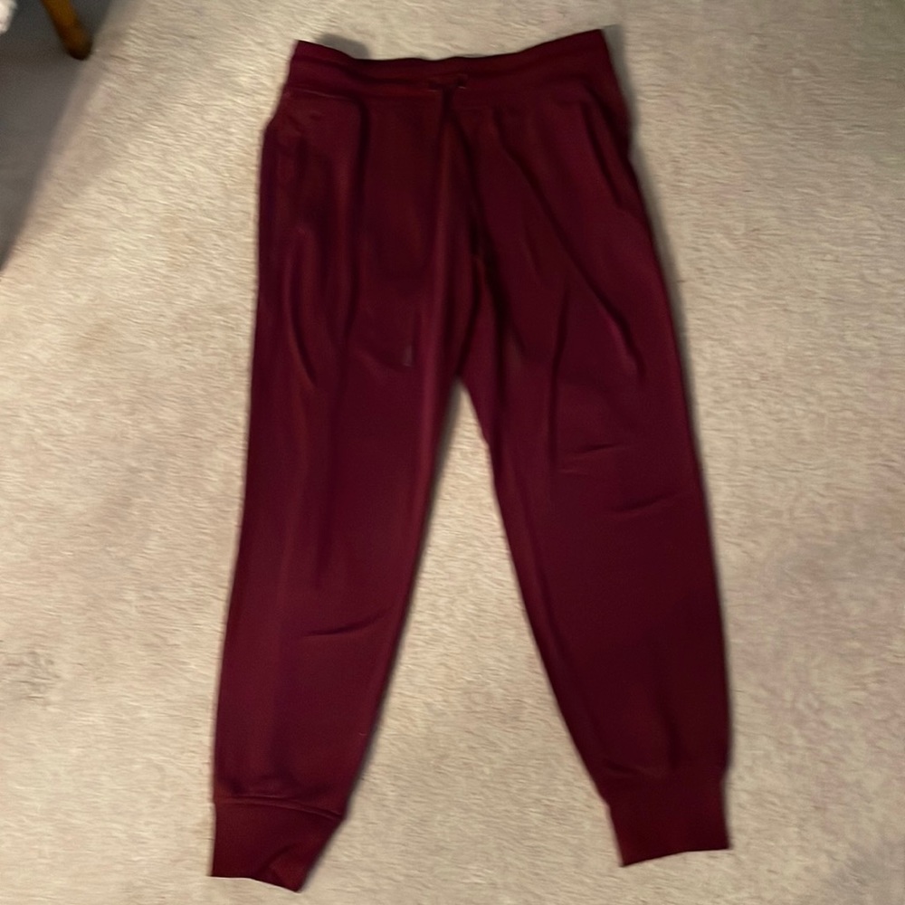 Wine colored joggers